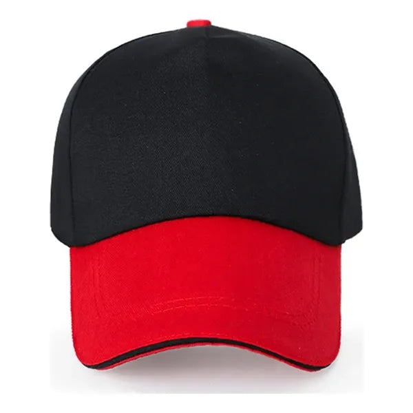 5 Panel Two-Tone Cotton Twill Caps