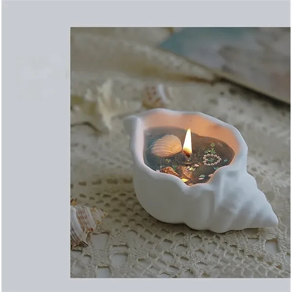 Conch Shell Shaped Aromatherapy Candle