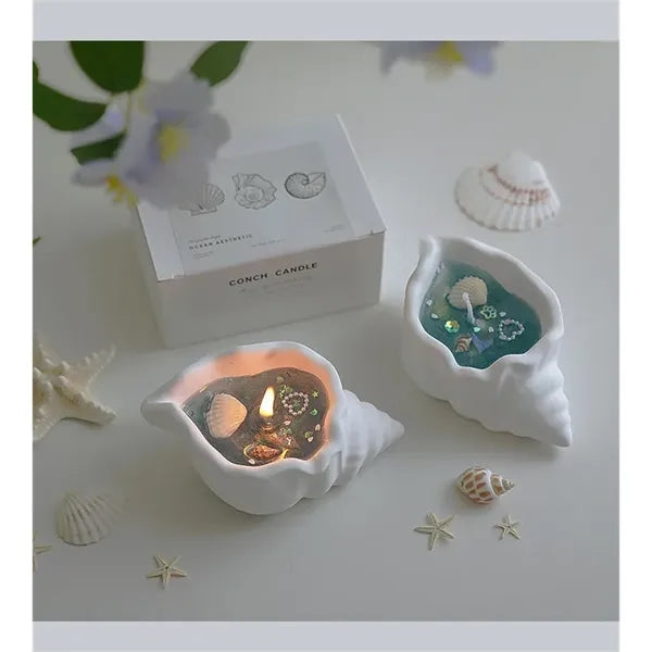 Conch Shell Shaped Aromatherapy Candle