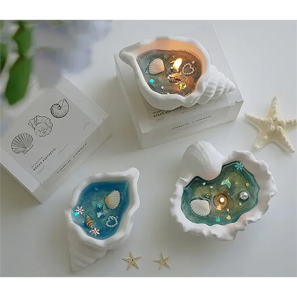 Conch Shell Shaped Aromatherapy Candle