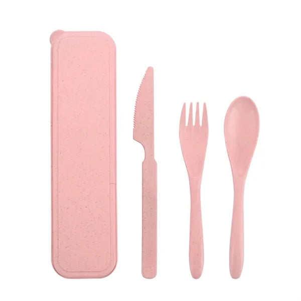 Wheat Straw Utensil Set