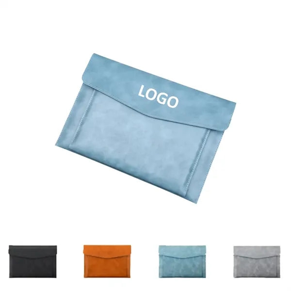 PU Leather File Folders A4 Document Holder Envelope