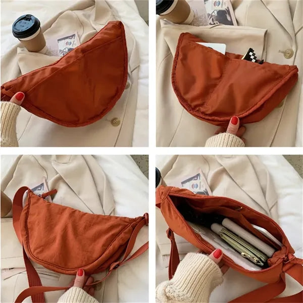 Crossbody Bag Hobo Sling Crescent