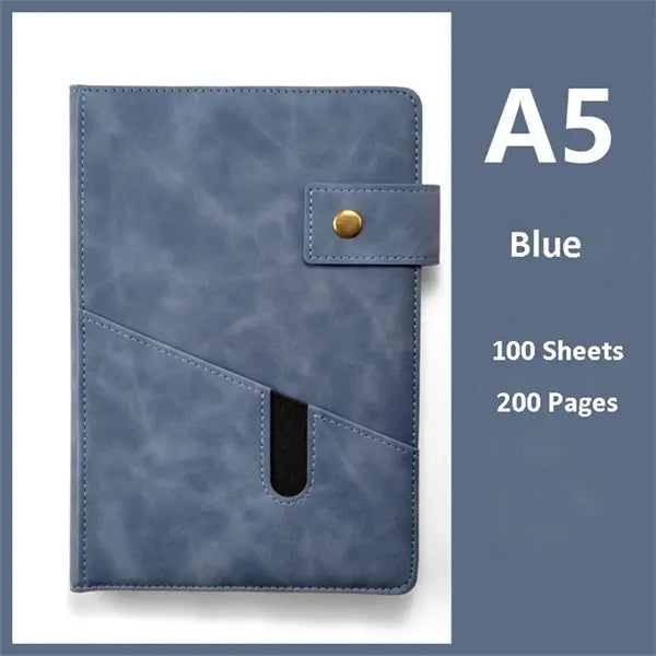 A5 Lined Leather Journal Notebook 200 Pagesv