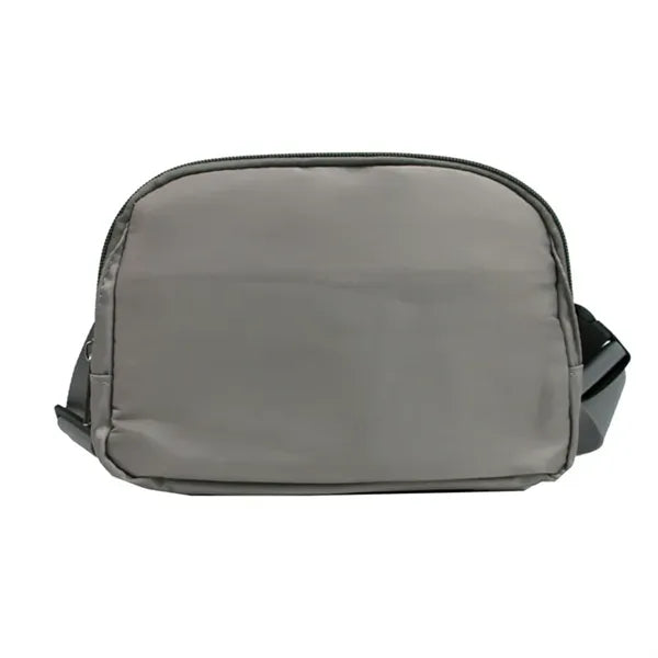 Zipper Fanny Pack Nylon Everywhere Belt Bag for Women