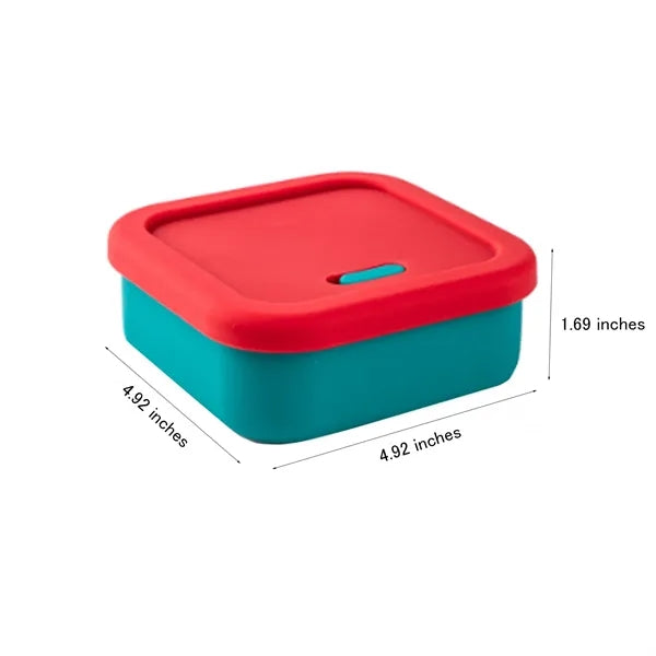 13.5 oz Silicone Bento Box with Airtight Lid
