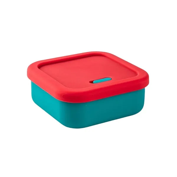 13.5 oz Silicone Bento Box with Airtight Lid