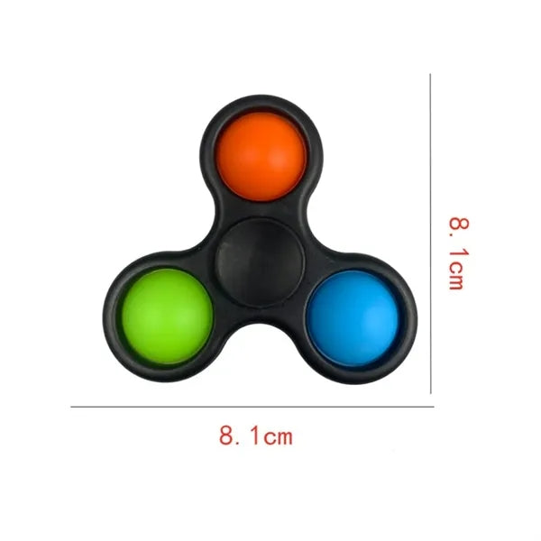 Bubble Pop Fidget Spinner Toy