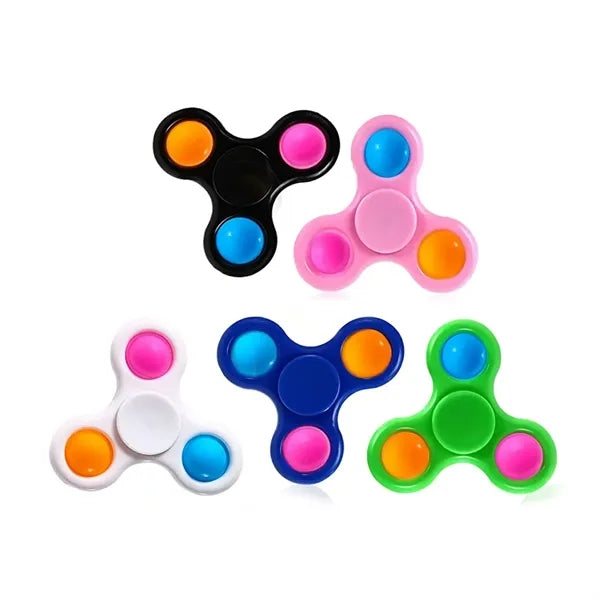 Bubble Pop Fidget Spinner Toy