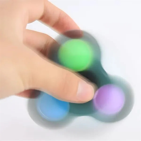 Bubble Pop Fidget Spinner Toy