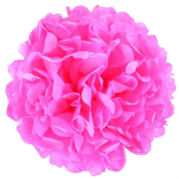 8" Tissue Paper Flowers