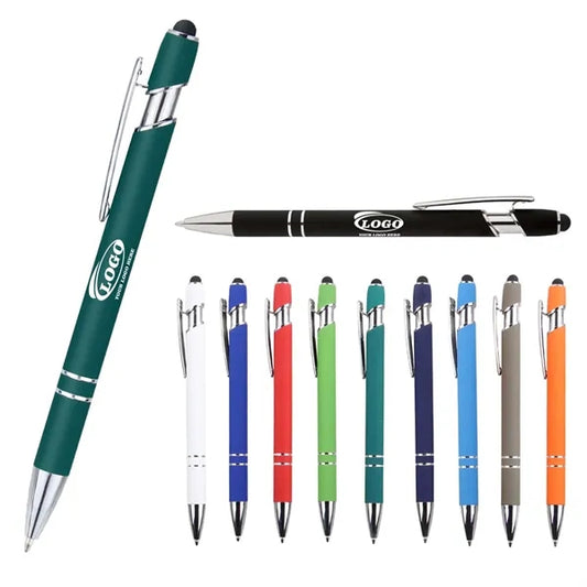 Soft-Touch Aluminum Pen