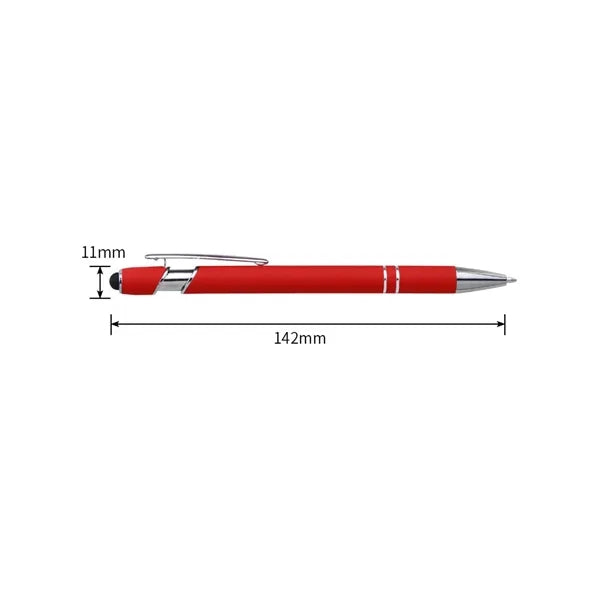 Soft-Touch Aluminum Pen