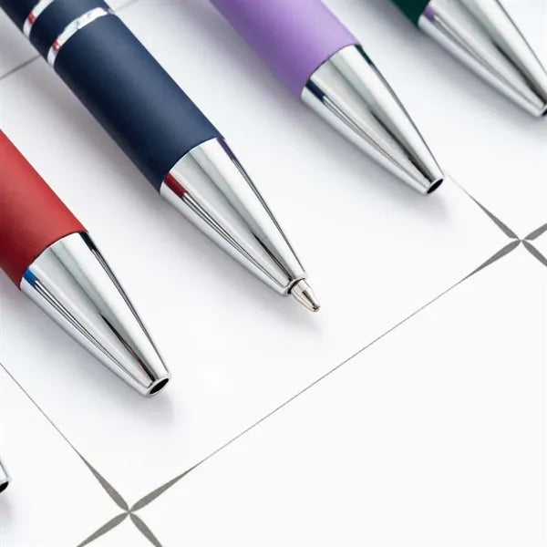 Soft-Touch Aluminum Pen