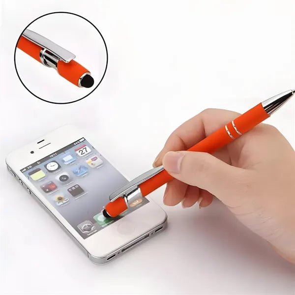 Soft-Touch Aluminum Pen