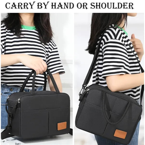 16-Can PEVA Cooler w/ Dual Zipper Top & Removable Logo Patch
