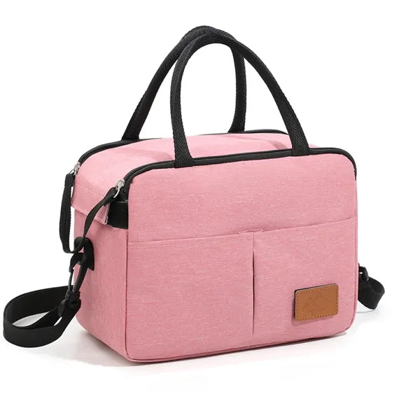 16-Can PEVA Cooler w/ Dual Zipper Top & Removable Logo Patch