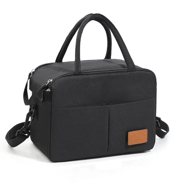 16-Can PEVA Cooler w/ Dual Zipper Top & Removable Logo Patch