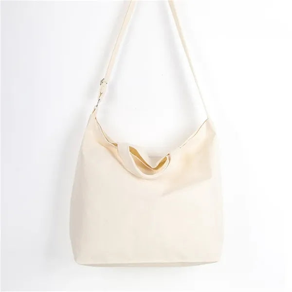 Canvas Hobo Crossbody Shoulder Tote Bag