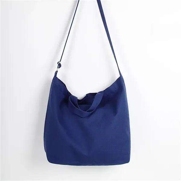 Canvas Hobo Crossbody Shoulder Tote Bag