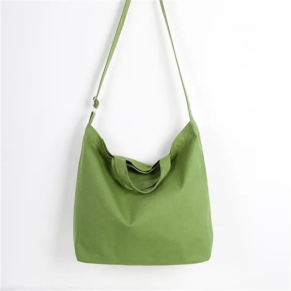 Canvas Hobo Crossbody Shoulder Tote Bag