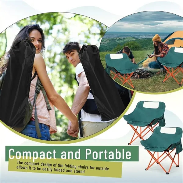 Outdoor Folding Camping Moon Chair