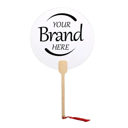 Round Paper Hand Fan
