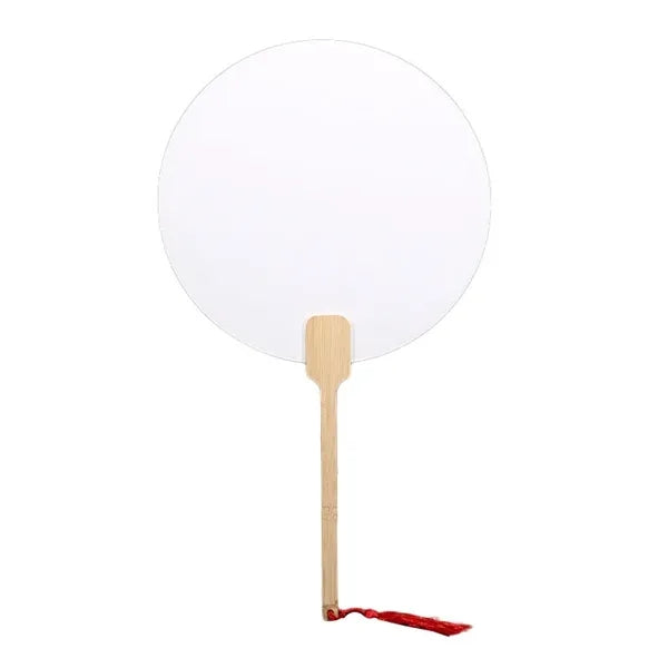 Round Paper Hand Fan