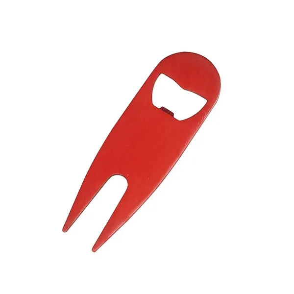 Steel Divot Bottle Opener Tool
