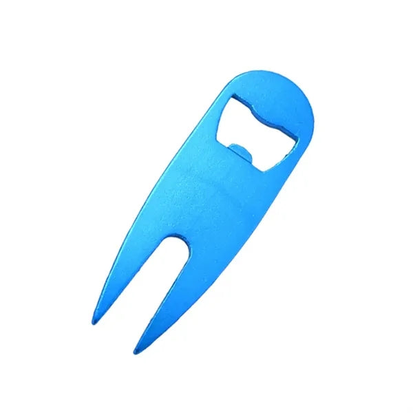Steel Divot Bottle Opener Tool
