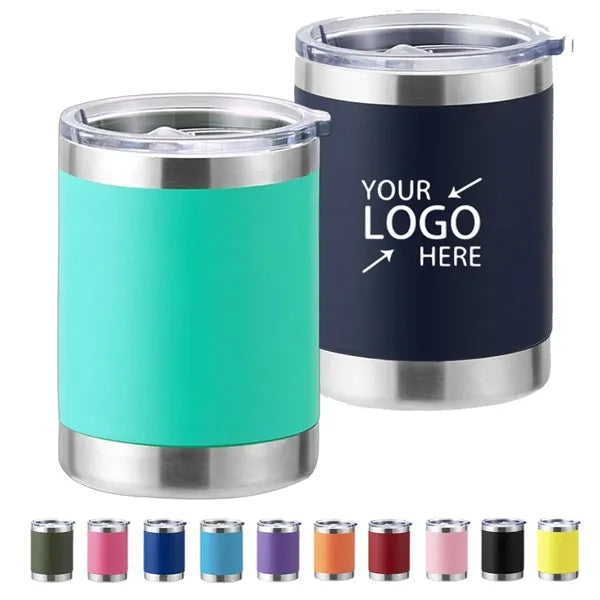 10 oz Stainless Steel Insulated Coffee and Water Tumbler