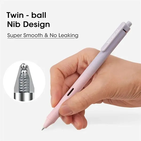 Retractable Quick Drying Gel Pen
