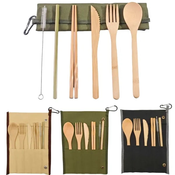 6 Pieces Eco-friendly Flatware Sets
