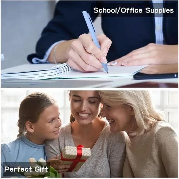 6-Pack Colored Gel Pens for School & Office