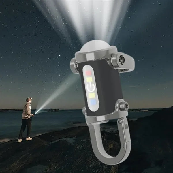 Outdoor Mini Waterproof Rechargeable Keychain Flashlight