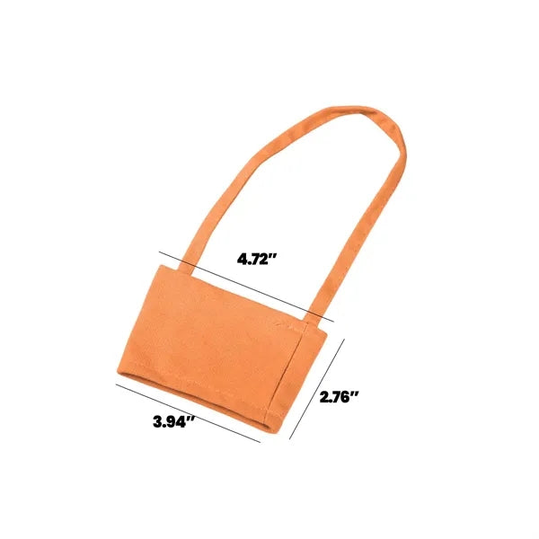 Cotton Handbag With Logo