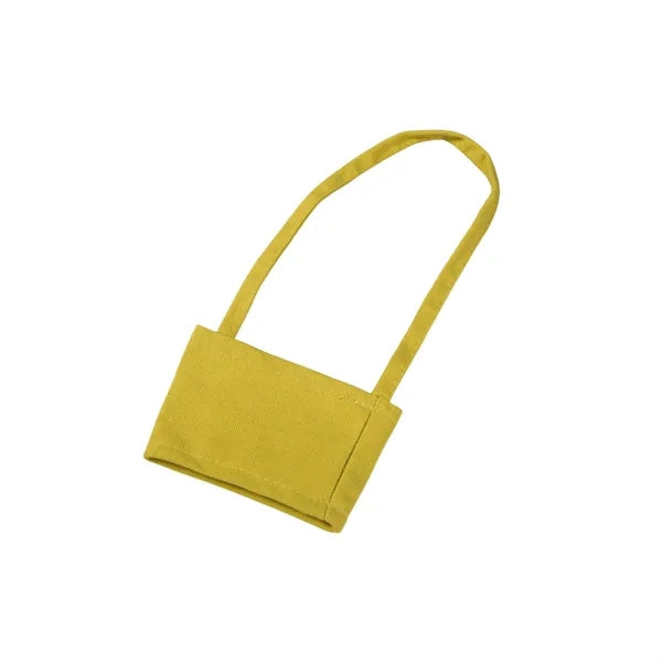 Cotton Handbag With Logo