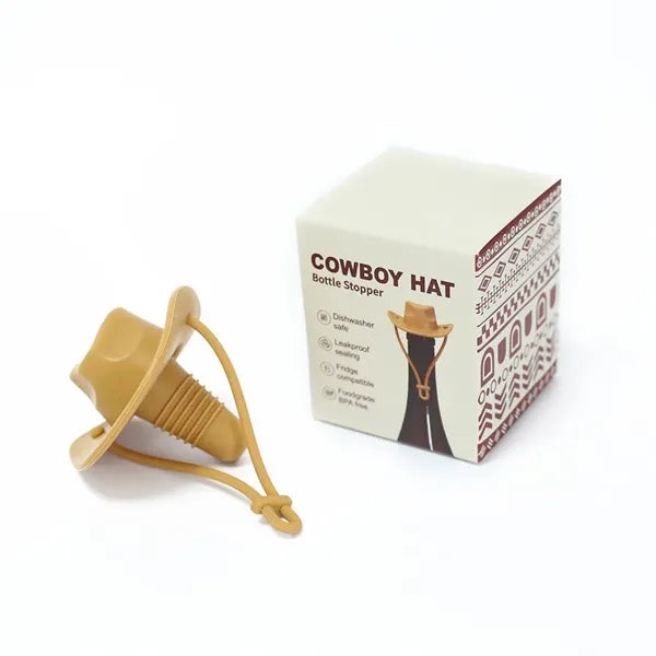 Silicone Cowboy Hat Wine Bottle Stopper