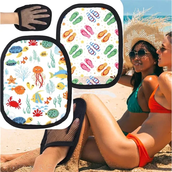 Beach Sand Removal Mitts-Easy Remover Off Mitts