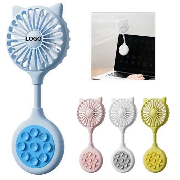 Usb Charging Fan With Suction Cup