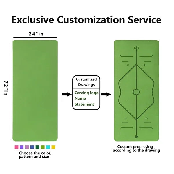 TPE Yoga Mat Free Shipping