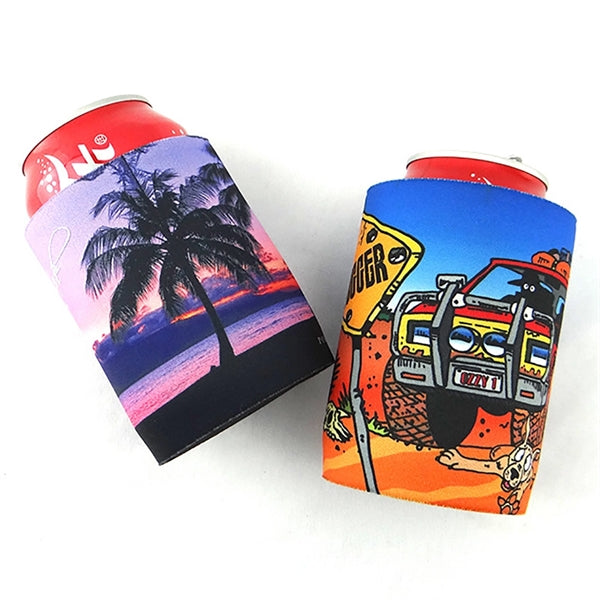 Reversible Can Cooler Beverage Sleeve