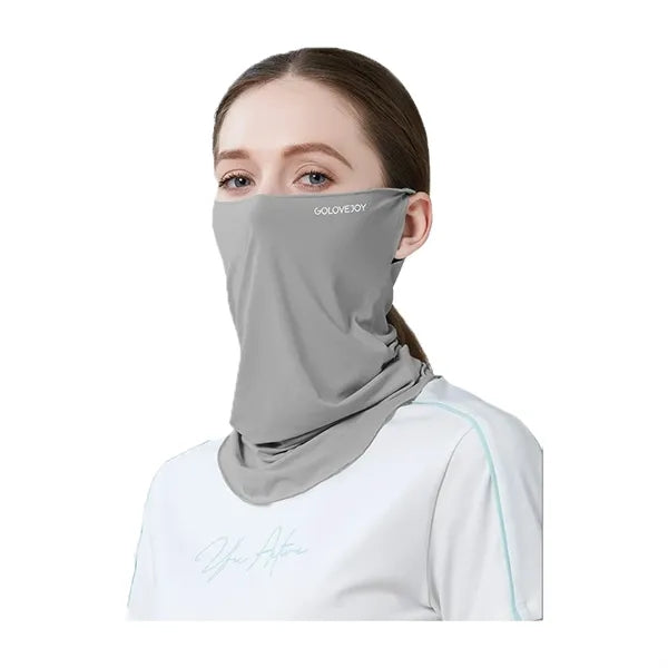 UPF 50+ Ice Silk Sun Protection Face Mask