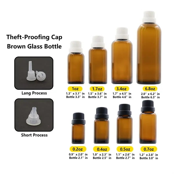 Scented Oil Glass Dispensing Bottles