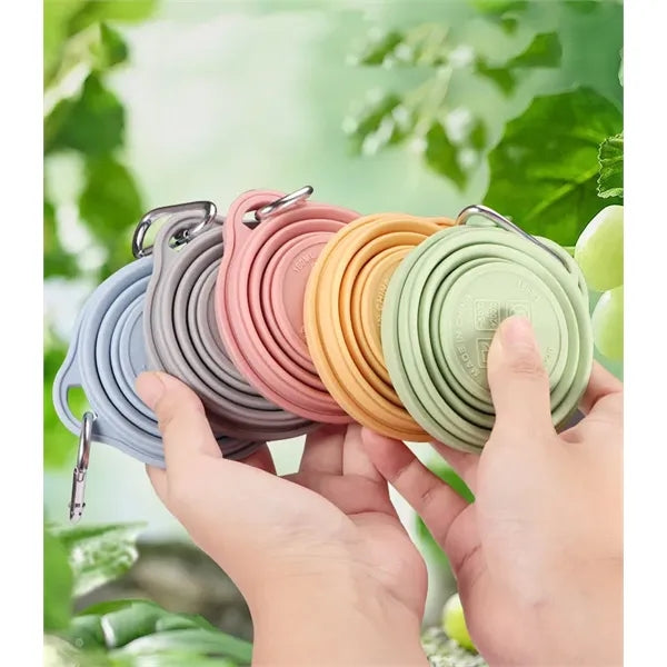 6oz Silicone Collapsible Travel Cup BPA Free Folding Mug