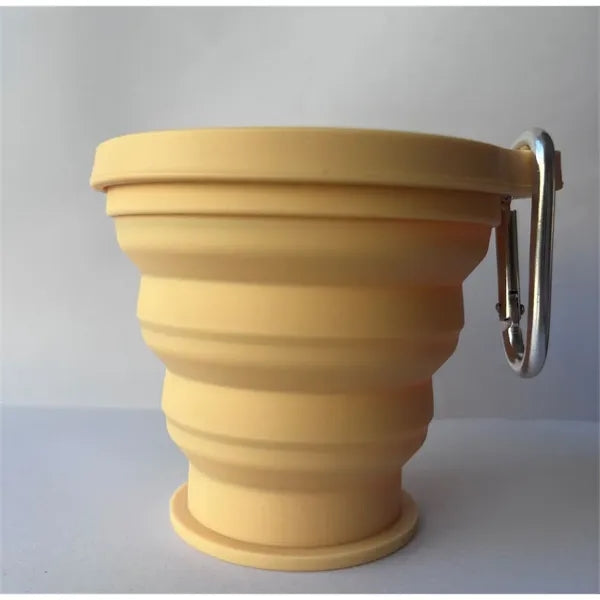 6oz Silicone Collapsible Travel Cup BPA Free Folding Mug