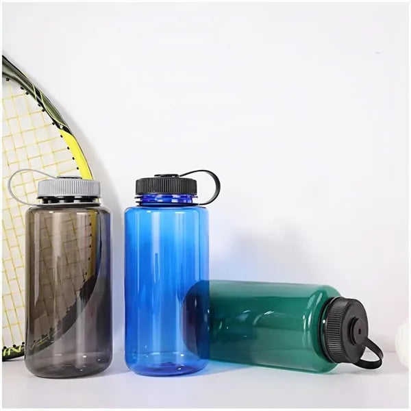 20Oz Wide Mouth Sports Water Bottle With Carry Loop