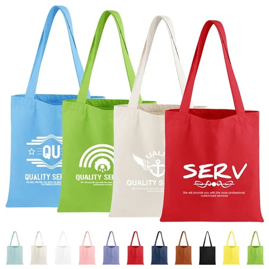 Recycled 10 OZ Poly-Cotton Canvas Tote Bag