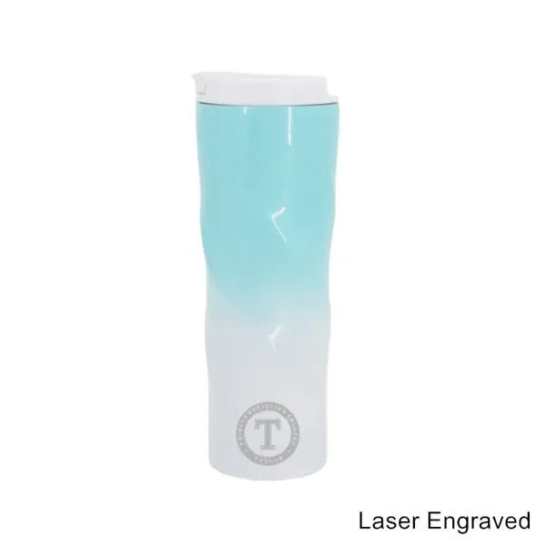16 oz TwistGrip Double Wall Stainless Steel Travel Tumbler