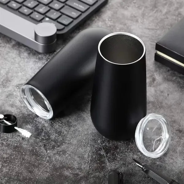 6oz U-shaped Stainless Steel Wine Thermos
